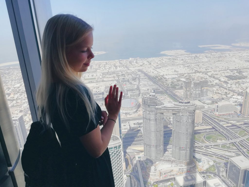 Atemberaubender Blick vom Burj Khalifa